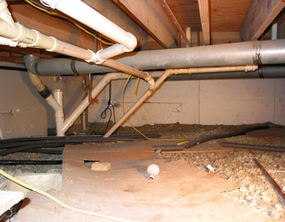Wet Crawl Space