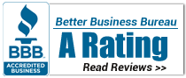 BBB Accredited Business with A+ Rating